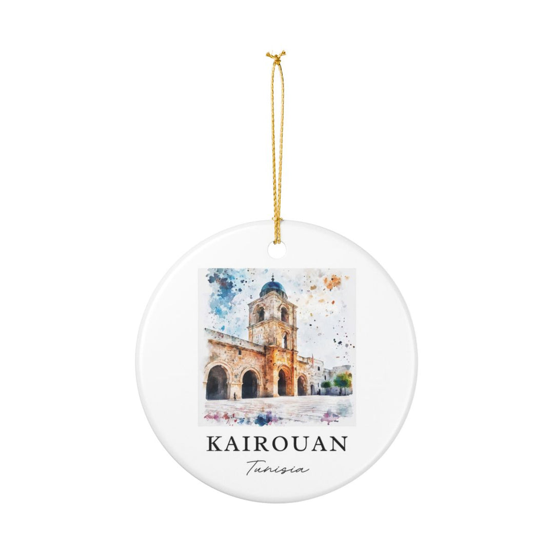 Kairouan Tunisia Ornament: Unique Kairouan Tunisia Souvenir, Kairouan Tunisia Xmas Decor, and Authentic Kairouan Tunisia Gift
