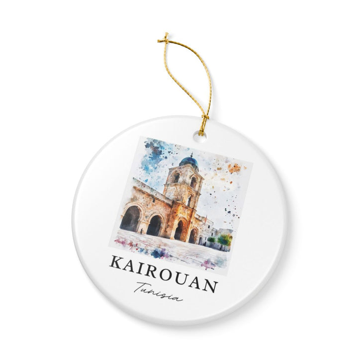 Kairouan Tunisia Ornament: Unique Kairouan Tunisia Souvenir, Kairouan Tunisia Xmas Decor, and Authentic Kairouan Tunisia Gift