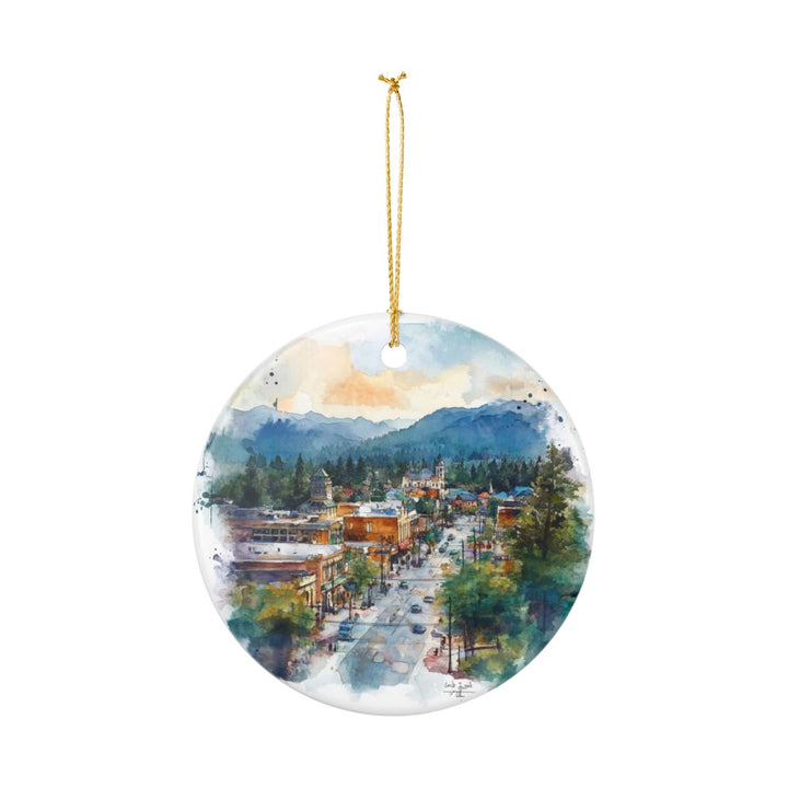 Kalispell Montana Ornament: Unique Kalispell Montana Souvenir, Kalispell Montana Xmas Decor, and Authentic Kalispell Montana Gift