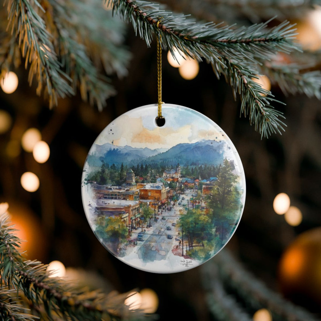 Kalispell Montana Ornament: Unique Kalispell Montana Souvenir, Kalispell Montana Xmas Decor, and Authentic Kalispell Montana Gift