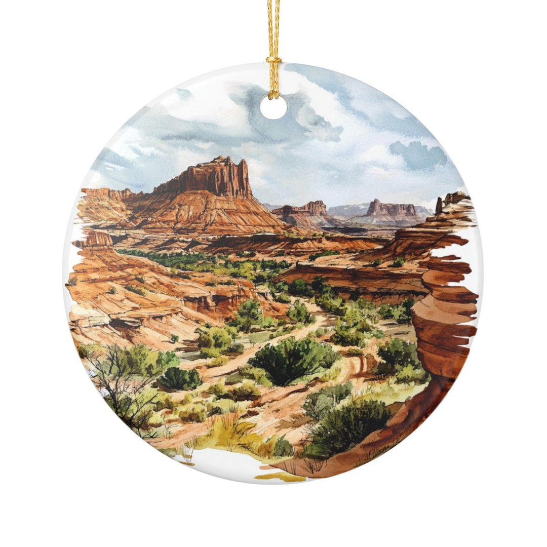 Kanab Utah Ornament: Unique Kanab Utah Souvenir, Kanab Utah Xmas Decor, and Authentic Kanab Utah Gift