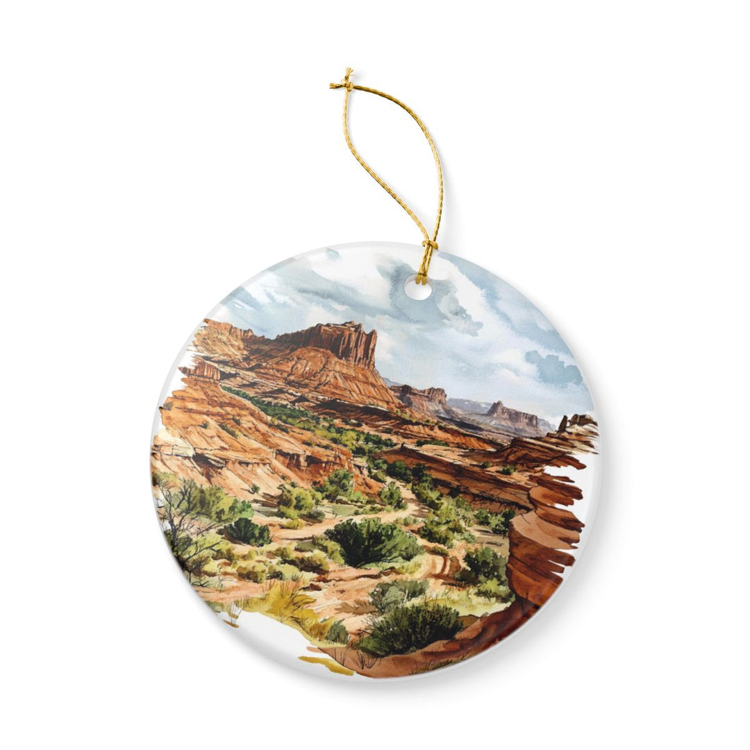 Kanab Utah Ornament: Unique Kanab Utah Souvenir, Kanab Utah Xmas Decor, and Authentic Kanab Utah Gift