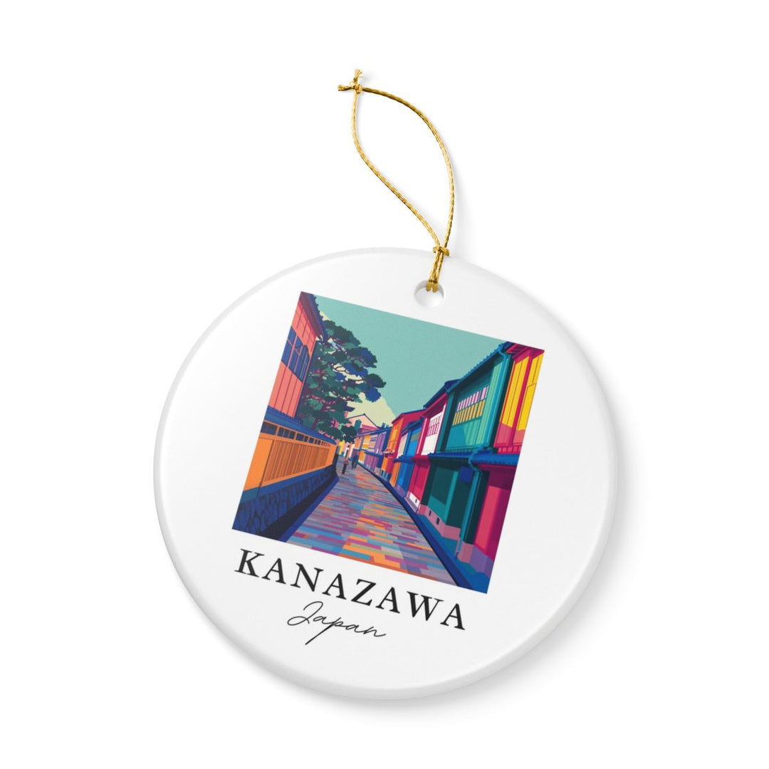 Kanazawa Ornament: Unique Kanazawa Souvenir, Kanazawa Xmas Decor, and Authentic Kanazawa Gift