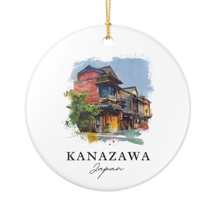 Kanazawa Ornament: Unique Kanazawa Souvenir, Kanazawa Xmas Decor, and Authentic Kanazawa Gift