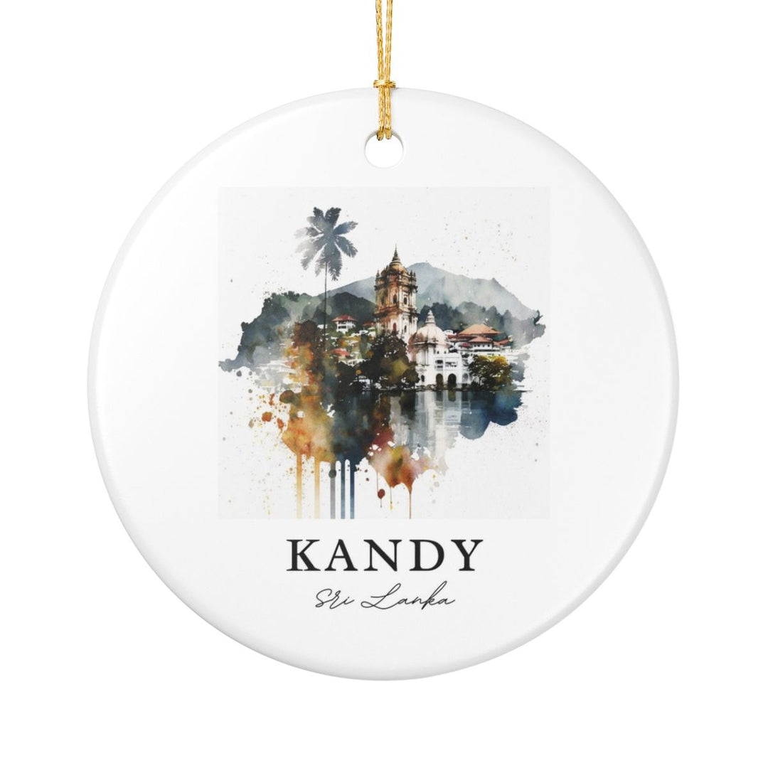 Kandy Sri Lanka Ornament: Unique Kandy Sri Lanka Souvenir, Kandy Sri Lanka Xmas Decor, and Authentic Kandy Sri Lanka Gift