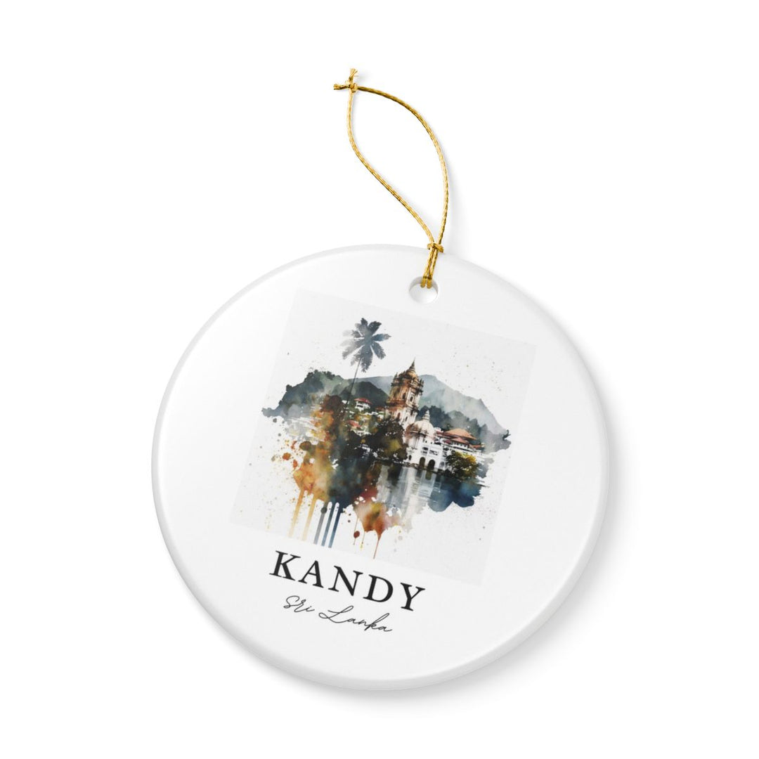 Kandy Sri Lanka Ornament: Unique Kandy Sri Lanka Souvenir, Kandy Sri Lanka Xmas Decor, and Authentic Kandy Sri Lanka Gift