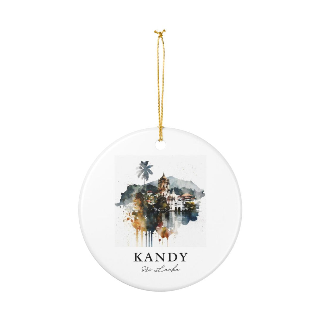 Kandy Sri Lanka Ornament: Unique Kandy Sri Lanka Souvenir, Kandy Sri Lanka Xmas Decor, and Authentic Kandy Sri Lanka Gift