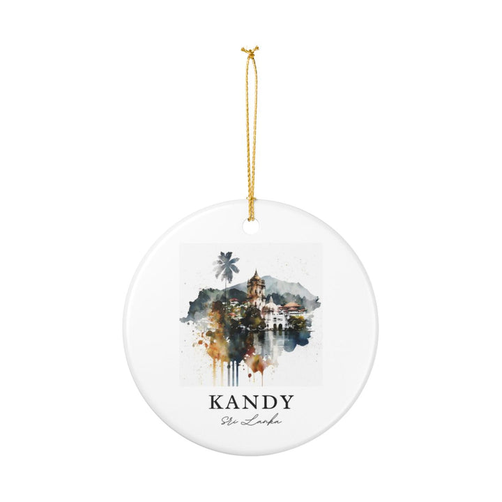 Kandy Sri Lanka Ornament: Unique Kandy Sri Lanka Souvenir, Kandy Sri Lanka Xmas Decor, and Authentic Kandy Sri Lanka Gift