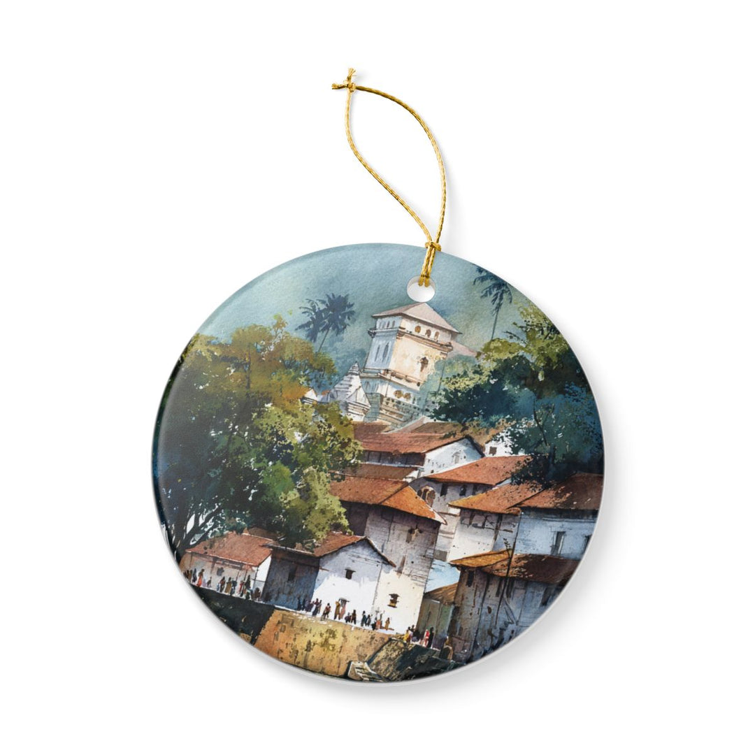 Kandy Sri Lanka Ornament: Unique Kandy Sri Lanka Souvenir, Kandy Sri Lanka Xmas Decor, and Authentic Kandy Sri Lanka Gift