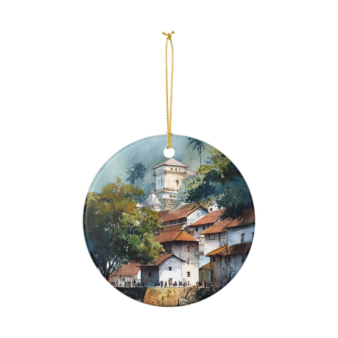 Kandy Sri Lanka Ornament: Unique Kandy Sri Lanka Souvenir, Kandy Sri Lanka Xmas Decor, and Authentic Kandy Sri Lanka Gift