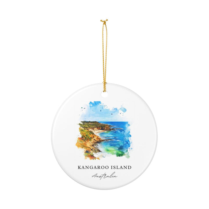 Kangaroo Island Australia Ornament: Unique Kangaroo Island Souvenir, Kangaroo Island Australia Xmas Decor, and Authentic Kangaroo Island Gift