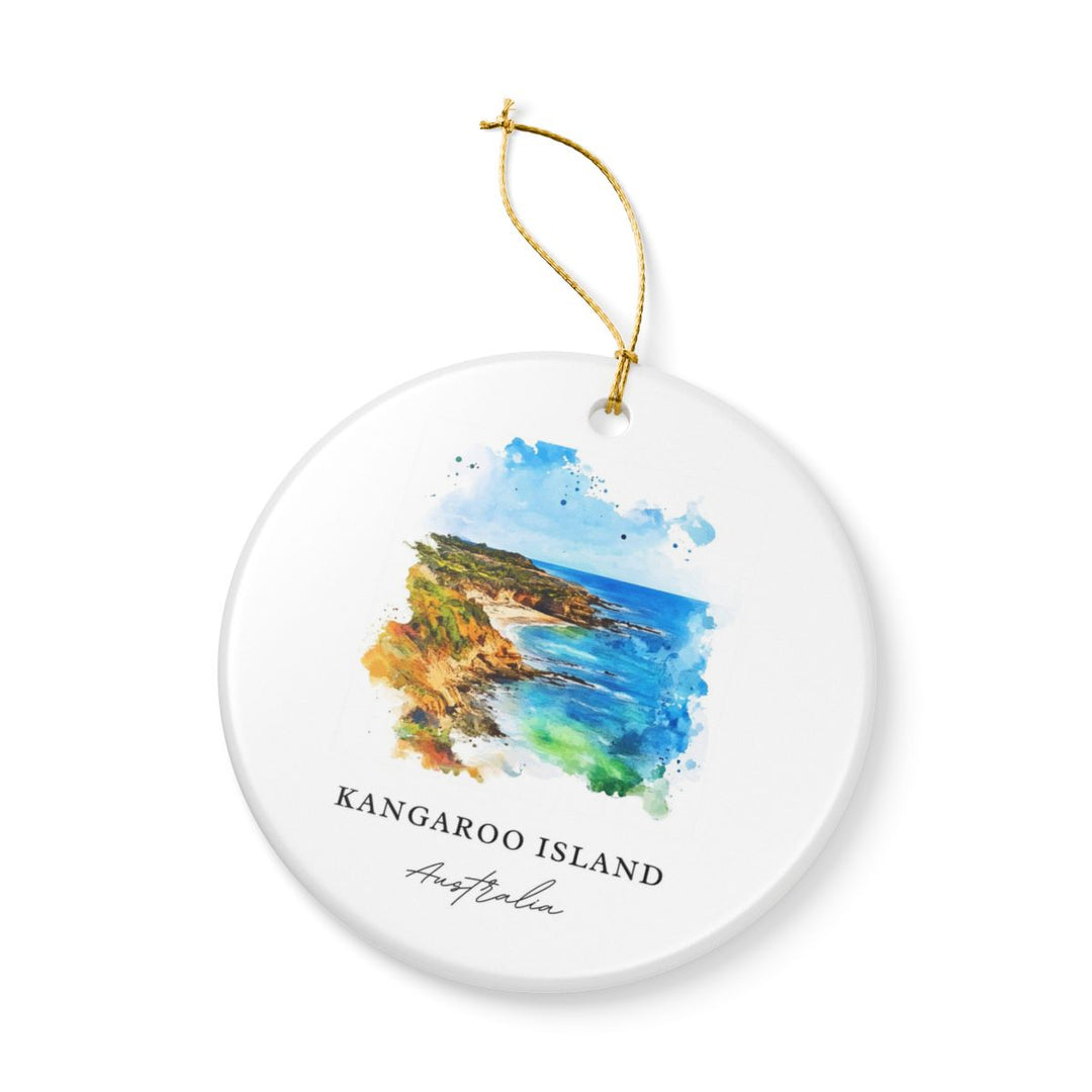Kangaroo Island Australia Ornament: Unique Kangaroo Island Souvenir, Kangaroo Island Australia Xmas Decor, and Authentic Kangaroo Island Gift