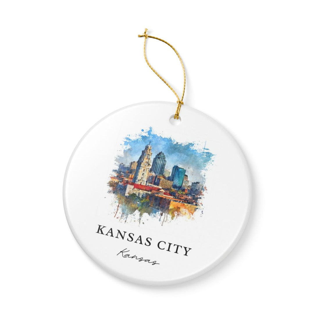 Kansas City Ornament | Christmas Travel Souvenir Gift