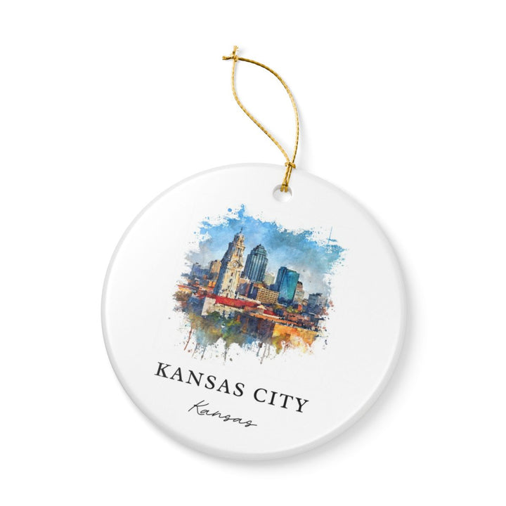 Kansas City Ornament | Christmas Travel Souvenir Gift