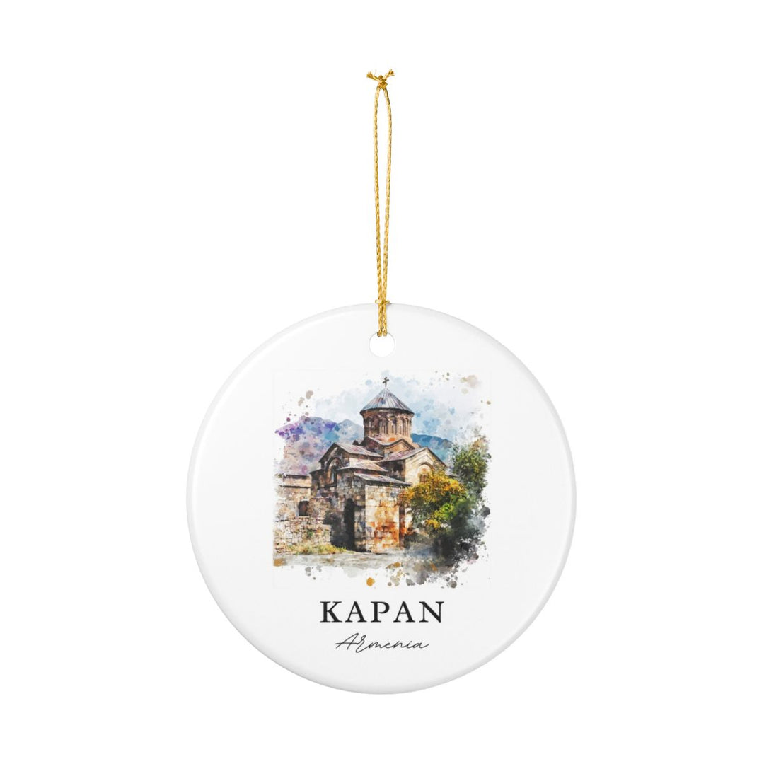 Kapan Armenia Ornament: Unique Kapan Armenia Souvenir, Kapan Armenia Xmas Decor, and Authentic Kapan Armenia Gift