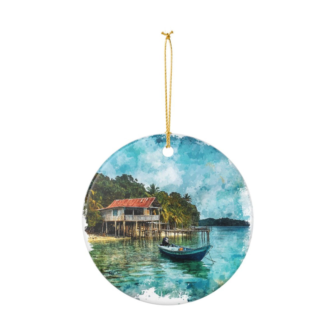 Karimunjawa Indonesia Ornament: Unique Karimunjawa Souvenir, Karimunjawa Indonesia Xmas Decor, and Authentic Karimunjawa Gift