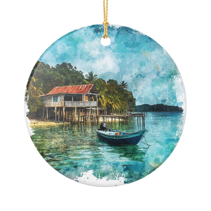 Karimunjawa Indonesia Ornament: Unique Karimunjawa Souvenir, Karimunjawa Indonesia Xmas Decor, and Authentic Karimunjawa Gift