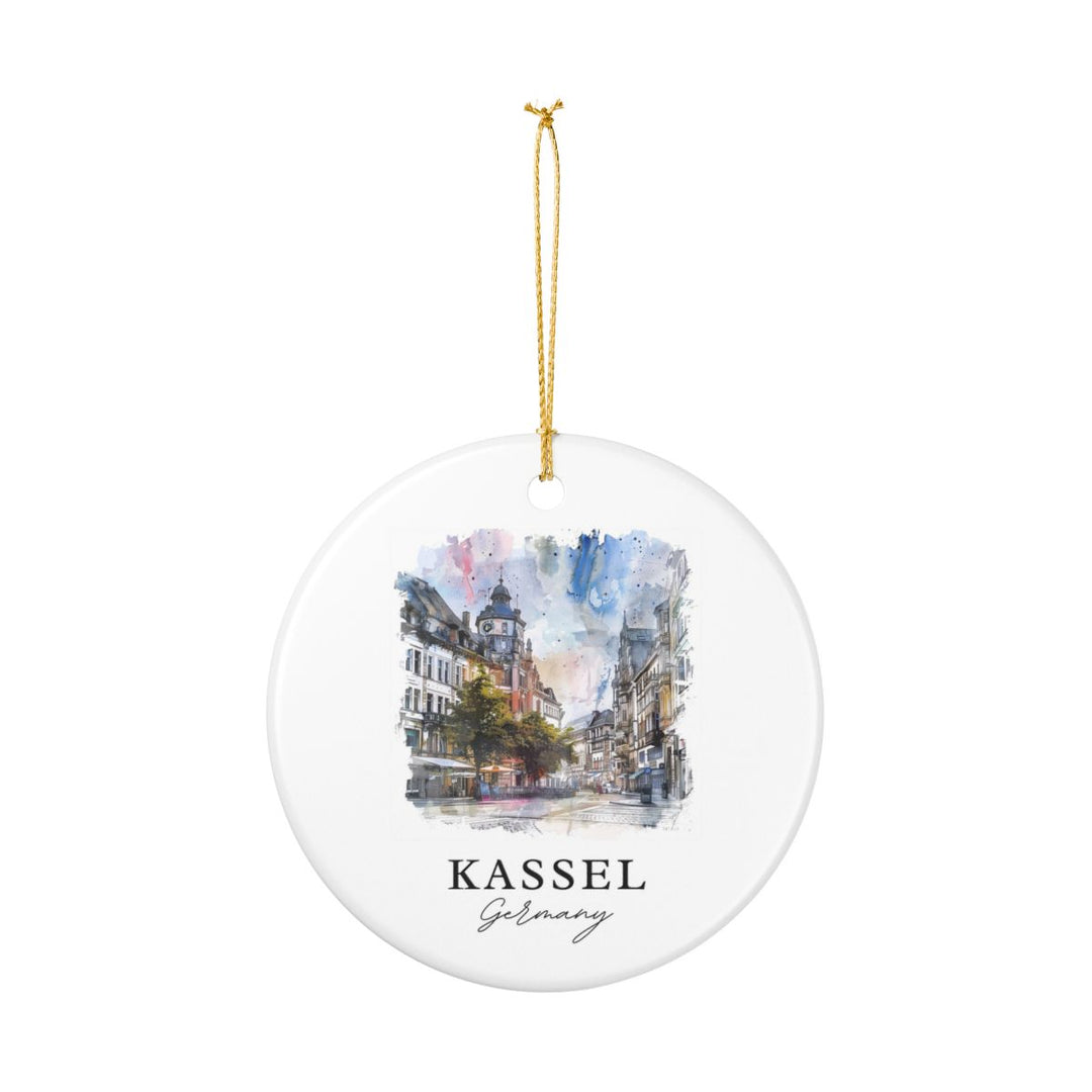 Kassel Germany Ornament: Unique Kassel Souvenir, Kassel Germany Xmas Decor, and Authentic Kassel Gift