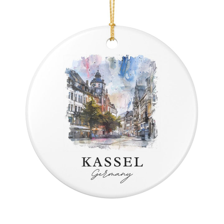Kassel Germany Ornament: Unique Kassel Souvenir, Kassel Germany Xmas Decor, and Authentic Kassel Gift