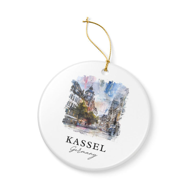 Kassel Germany Ornament: Unique Kassel Souvenir, Kassel Germany Xmas Decor, and Authentic Kassel Gift