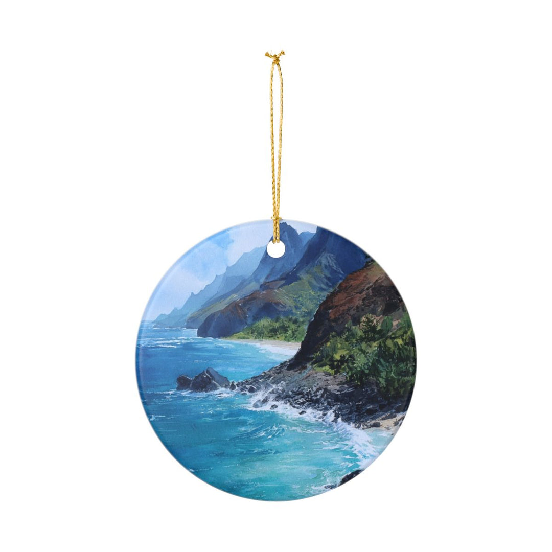 Kauai Hawaii Ornament: Unique Kauai Souvenir, Kauai Hawaii Xmas Decor, and Authentic Kauai Gift