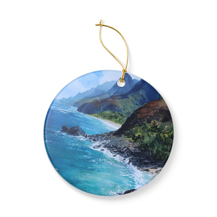 Kauai Hawaii Ornament: Unique Kauai Souvenir, Kauai Hawaii Xmas Decor, and Authentic Kauai Gift