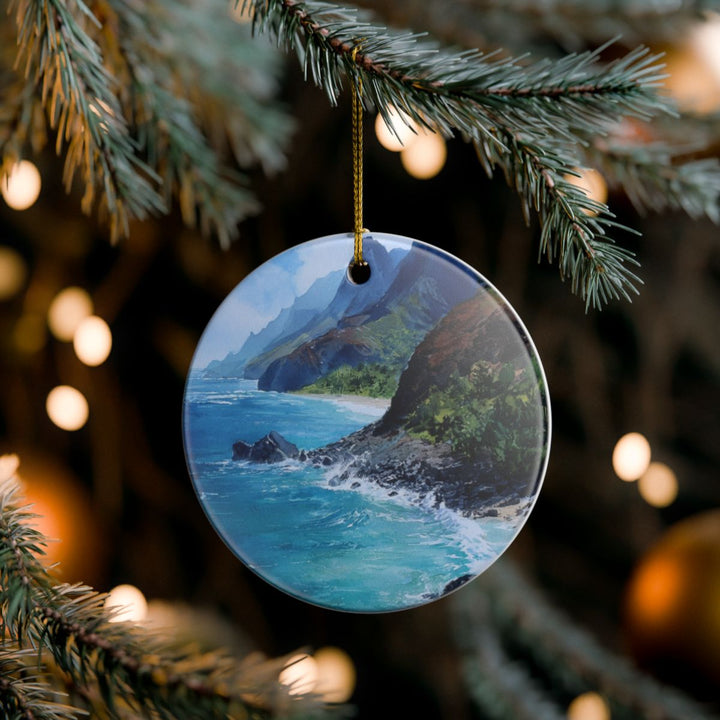 Kauai Hawaii Ornament: Unique Kauai Souvenir, Kauai Hawaii Xmas Decor, and Authentic Kauai Gift