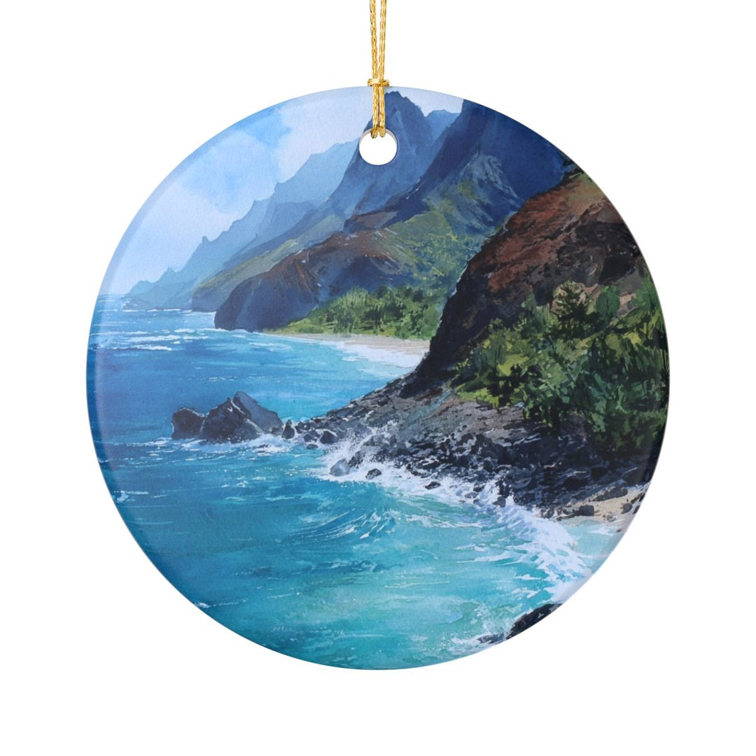 Kauai Hawaii Ornament: Unique Kauai Souvenir, Kauai Hawaii Xmas Decor, and Authentic Kauai Gift