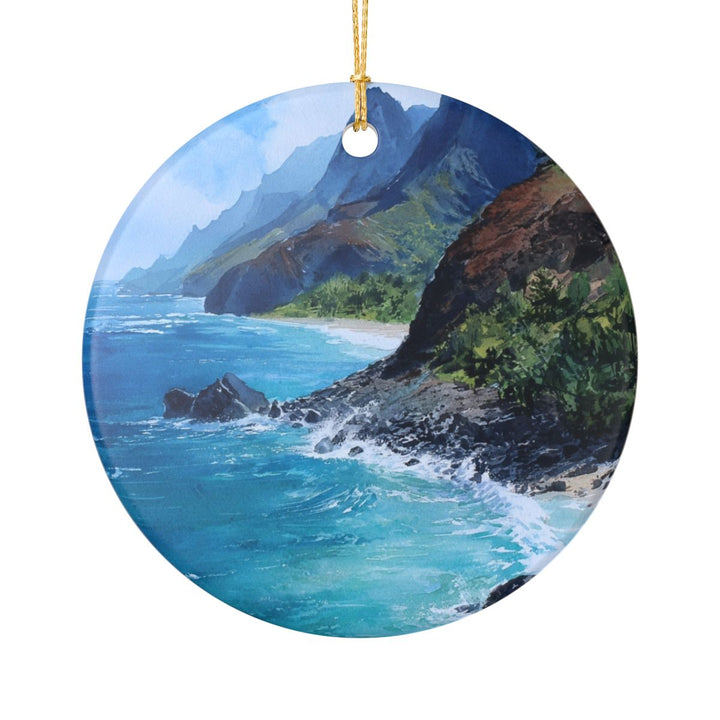 Kauai Hawaii Ornament: Unique Kauai Souvenir, Kauai Hawaii Xmas Decor, and Authentic Kauai Gift