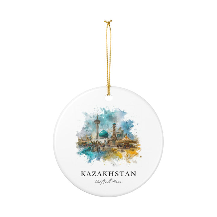 Kazakhstan Ornament: Unique Kazakhstan Souvenir, Kazakhstan Xmas Decor, and Authentic Kazakhstan Gift