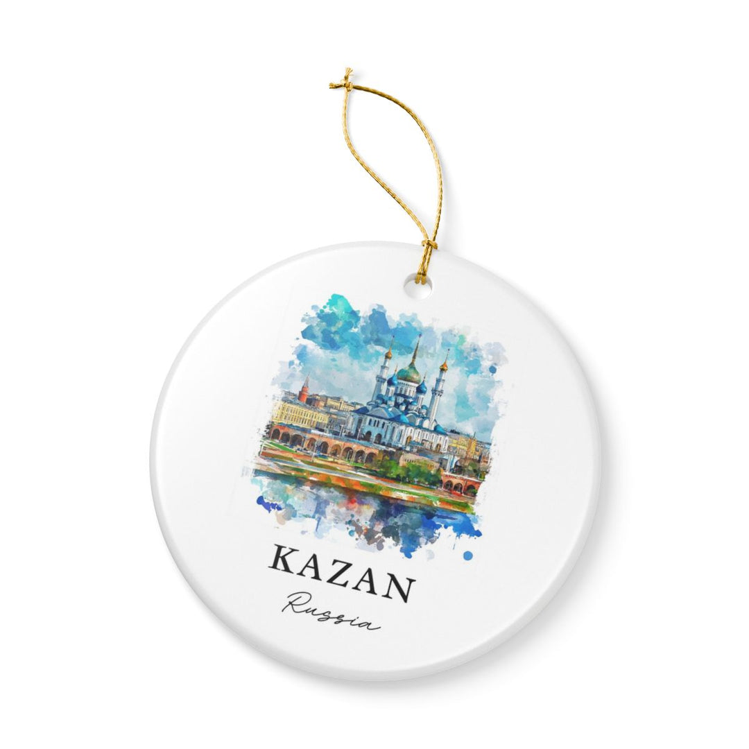 Kazan Russia Ornament: Unique Kazan Souvenir, Kazan Russia Xmas Decor, and Authentic Kazan Gift
