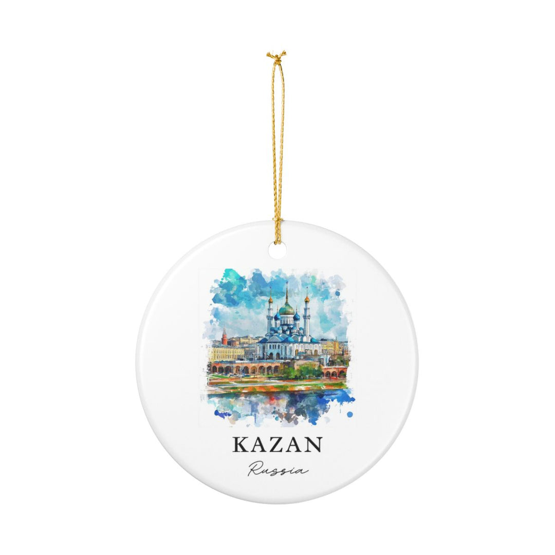 Kazan Russia Ornament: Unique Kazan Souvenir, Kazan Russia Xmas Decor, and Authentic Kazan Gift