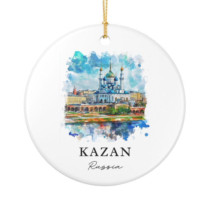 Kazan Russia Ornament: Unique Kazan Souvenir, Kazan Russia Xmas Decor, and Authentic Kazan Gift