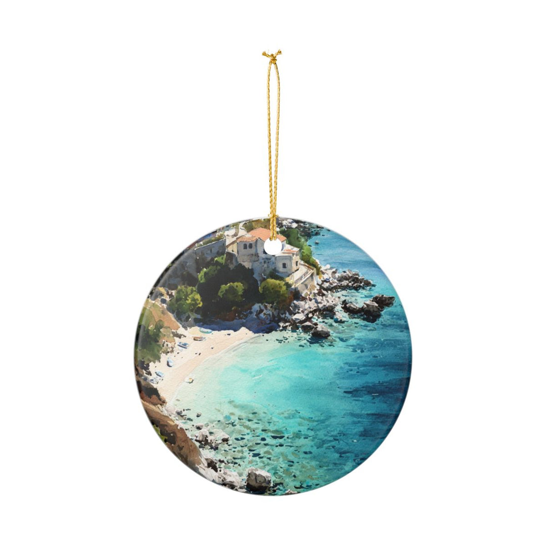 Kefalonia Ornament: Unique Kefalonia Souvenir, Kefalonia Xmas Decor, and Authentic Kefalonia Gift