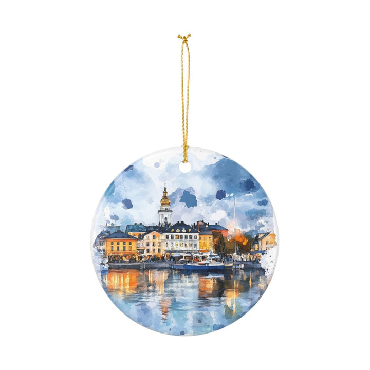 Kemi Finland Ornament: Unique Kemi Souvenir, Kemi Finland Xmas Decor, and Authentic Kemi Gift