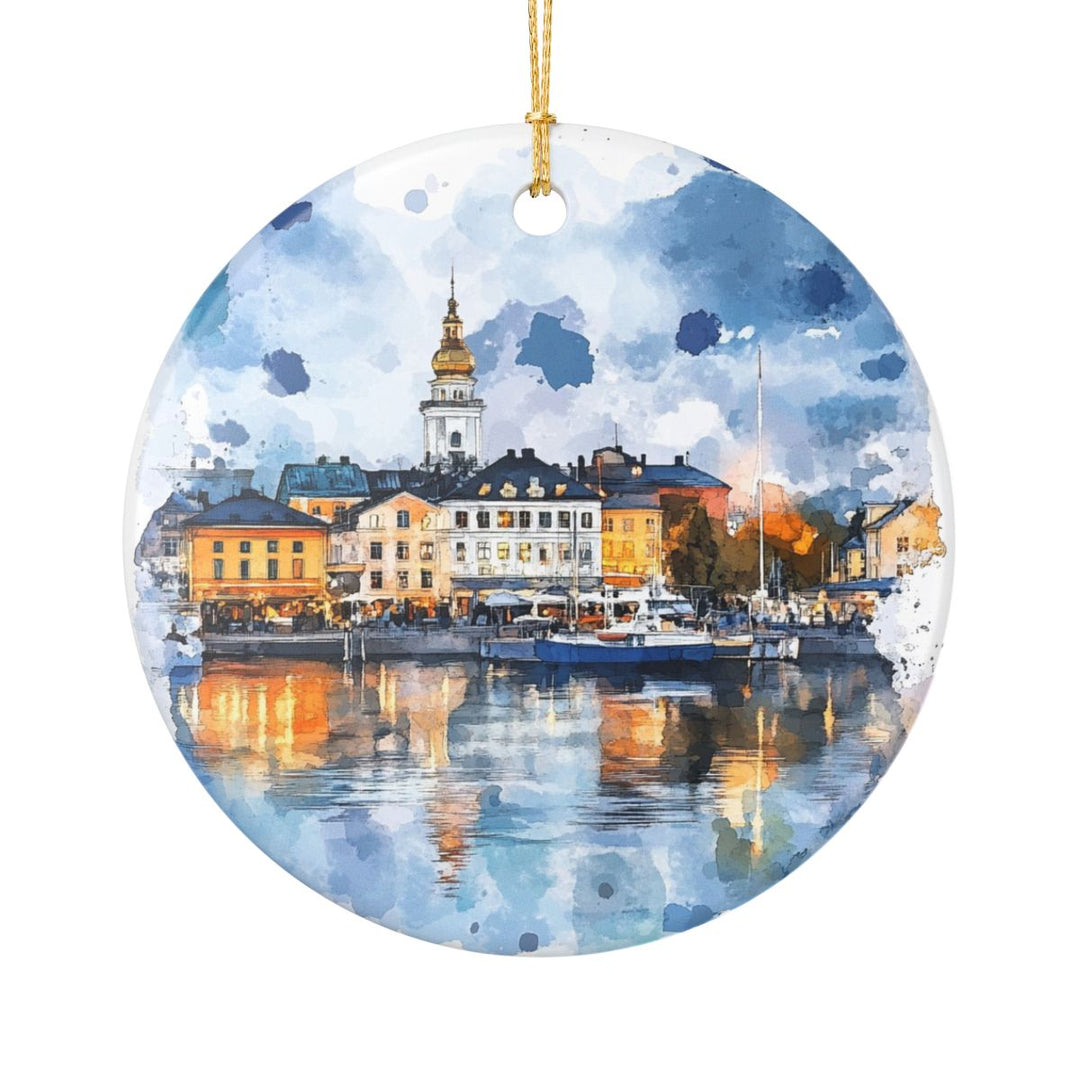 Kemi Finland Ornament: Unique Kemi Souvenir, Kemi Finland Xmas Decor, and Authentic Kemi Gift