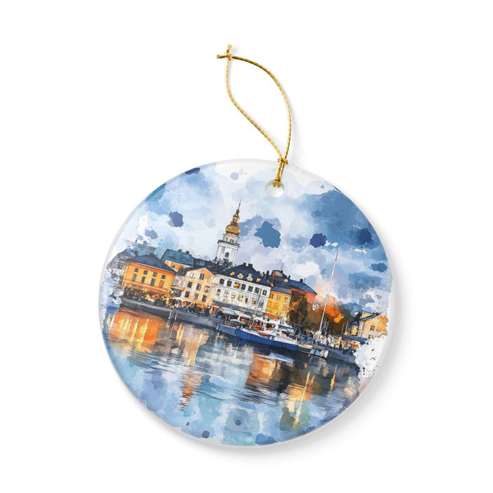 Kemi Finland Ornament: Unique Kemi Souvenir, Kemi Finland Xmas Decor, and Authentic Kemi Gift