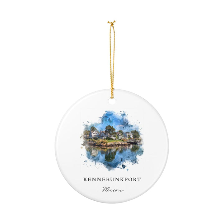 Kennebunkport Maine Ornament: Unique Kennebunkport Souvenir, Kennebunkport Maine Xmas Decor, and Authentic Kennebunkport Gift