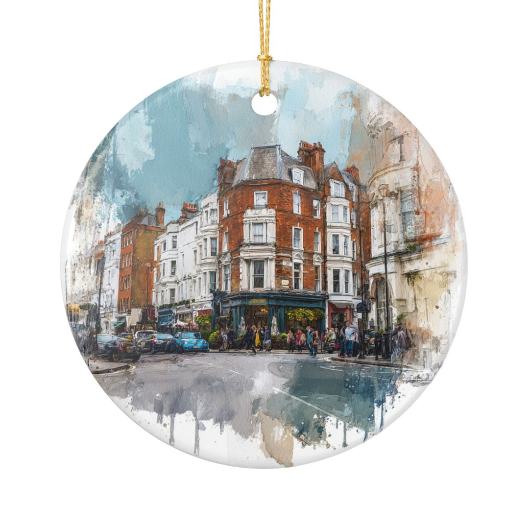 Kensington London Ornament: Unique Kensington Souvenir, Kensington London Xmas Decor, and Authentic Kensington Gift