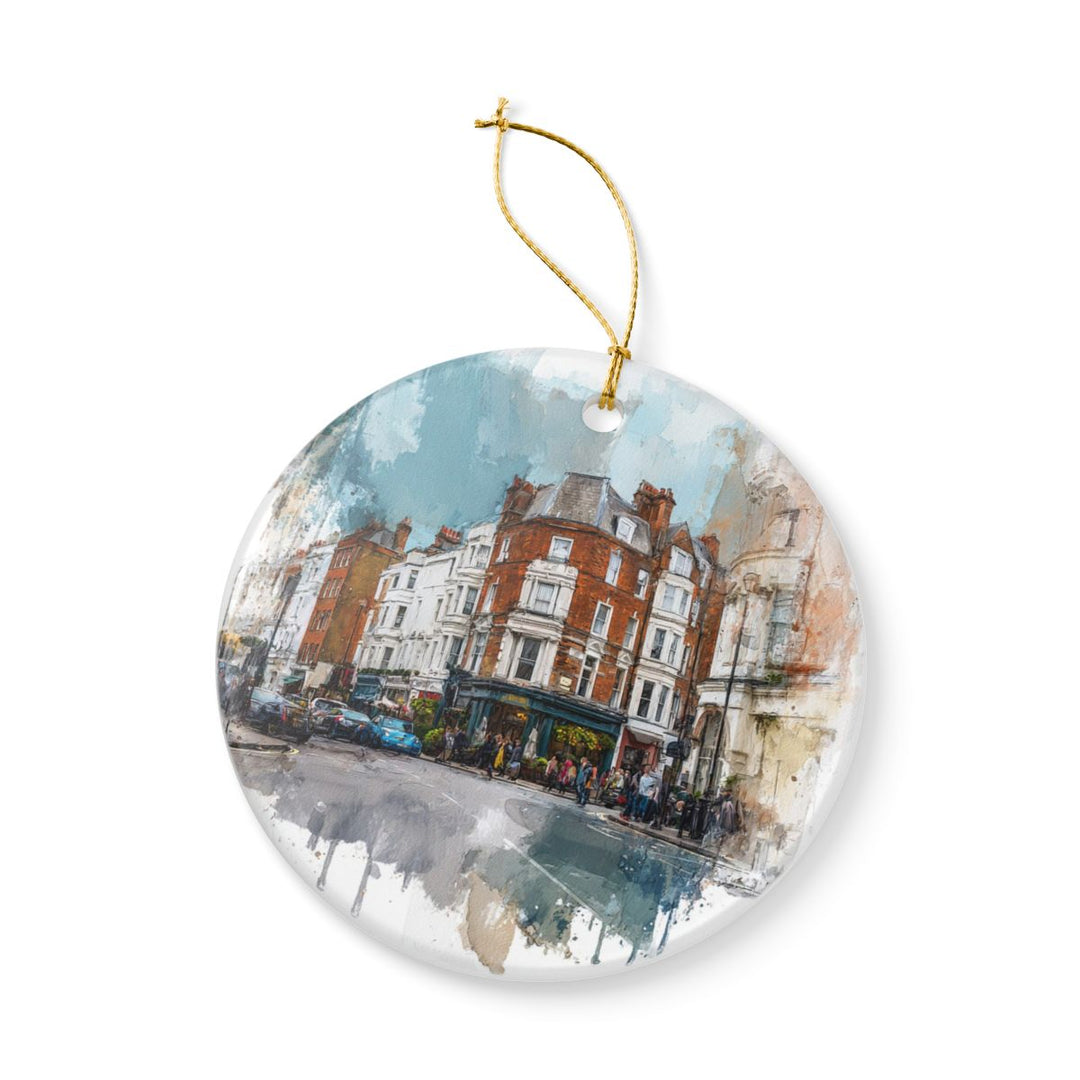 Kensington London Ornament: Unique Kensington Souvenir, Kensington London Xmas Decor, and Authentic Kensington Gift
