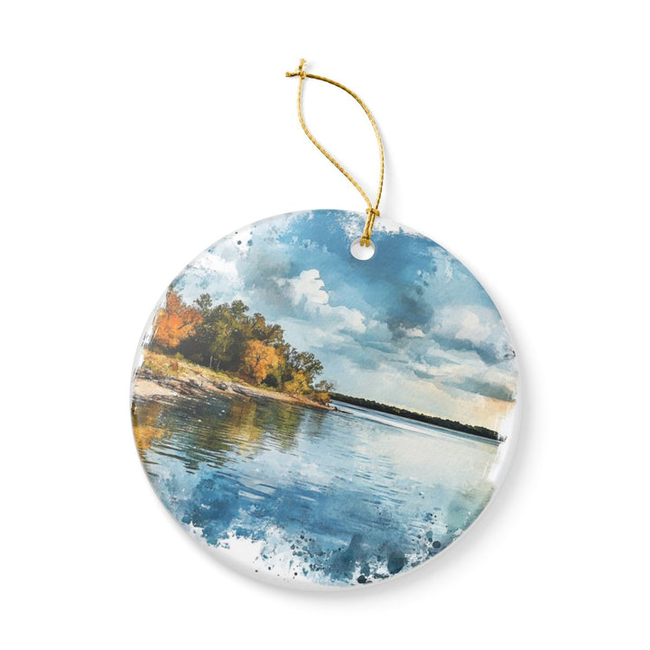 Kentucky Lake Kentucky USA Ornament: Unique Kentucky Lake Souvenir, Kentucky Lake Kentucky Xmas Decor, and Authentic Kentucky Lake Gift