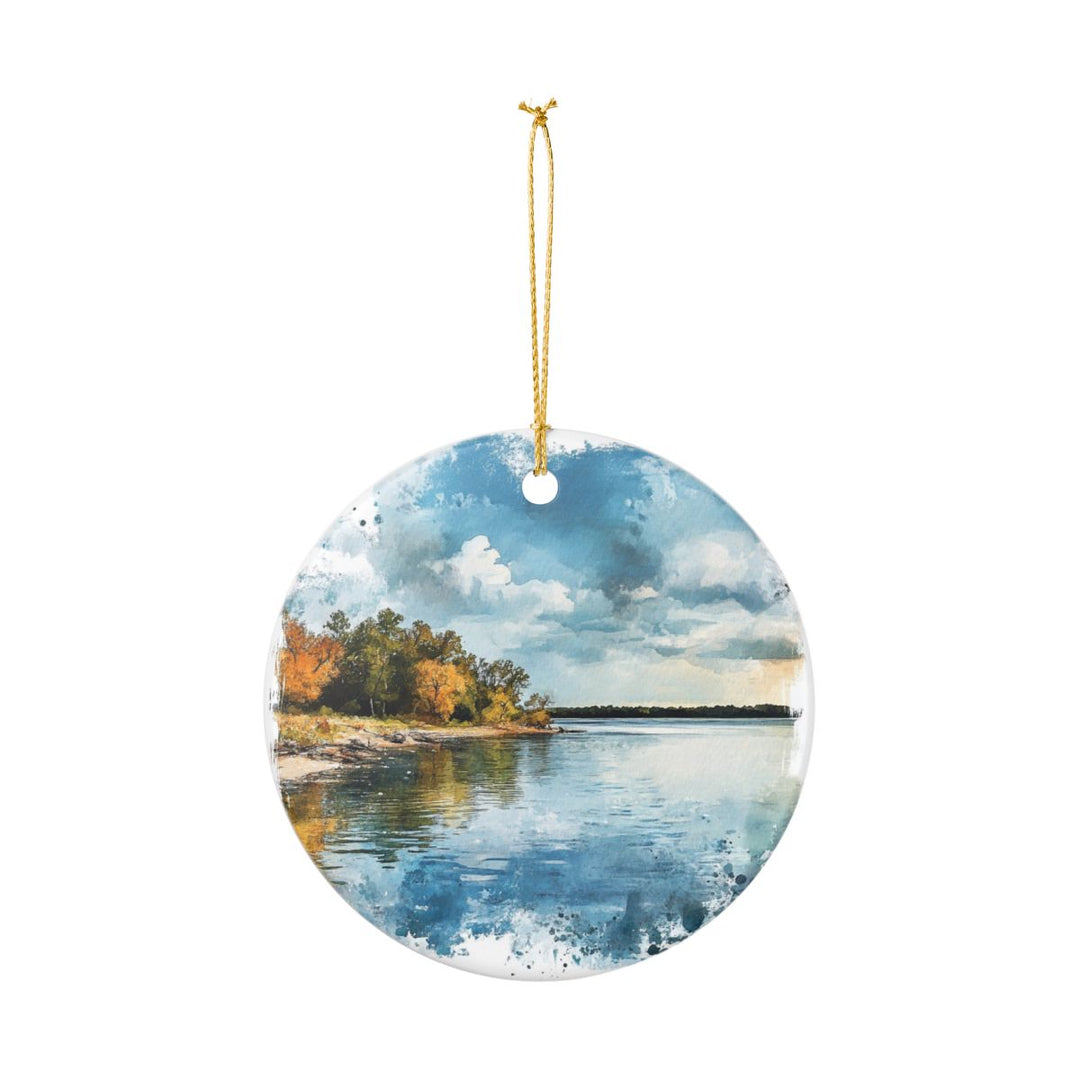 Kentucky Lake Kentucky USA Ornament: Unique Kentucky Lake Souvenir, Kentucky Lake Kentucky Xmas Decor, and Authentic Kentucky Lake Gift
