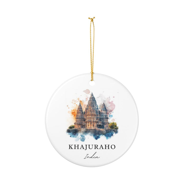 Khajuraho India Ornament: Unique Khajuraho Souvenir, Khajuraho India Xmas Decor, and Authentic Khajuraho Gift