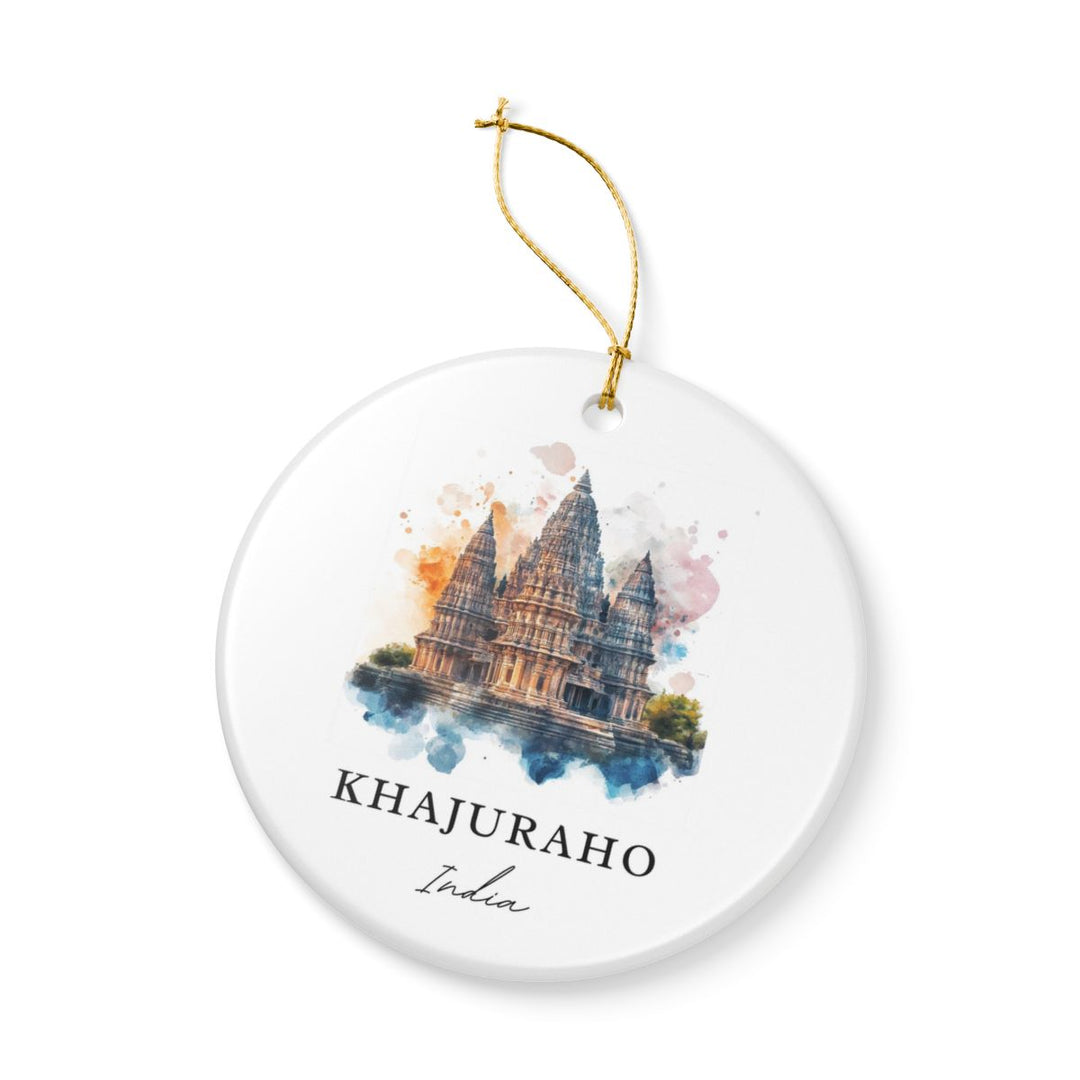 Khajuraho India Ornament: Unique Khajuraho Souvenir, Khajuraho India Xmas Decor, and Authentic Khajuraho Gift