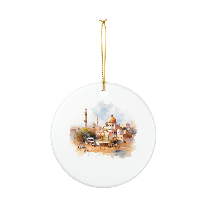 Khartoum Sudan Ornament: Unique Khartoum Sudan Souvenir, Khartoum Sudan Xmas Decor, and Authentic Khartoum Sudan Gift
