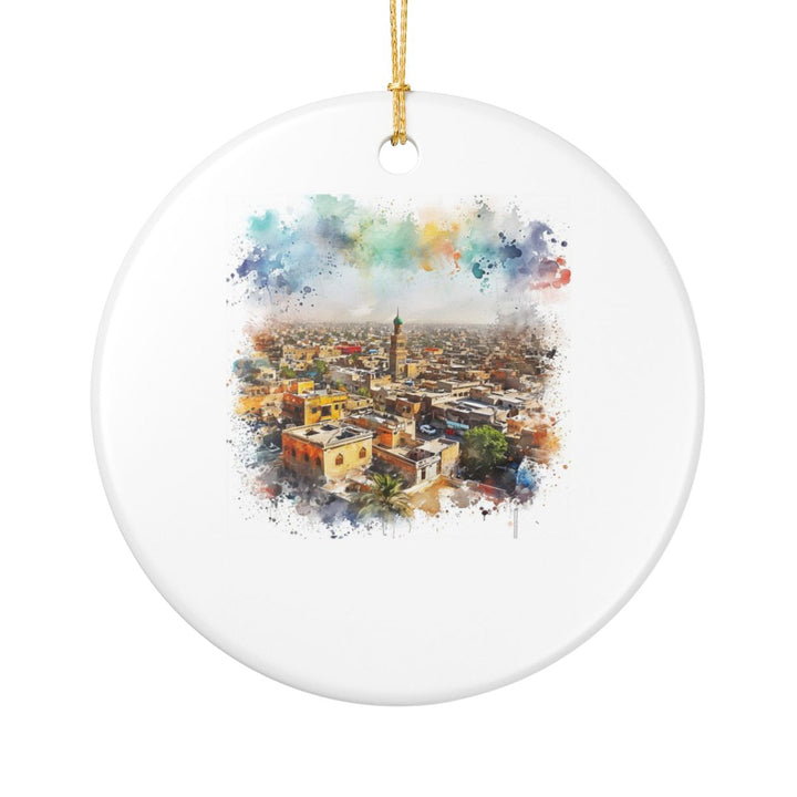 Khartoum Sudan Ornament: Unique Khartoum Sudan Souvenir, Khartoum Sudan Xmas Decor, and Authentic Khartoum Sudan Gift