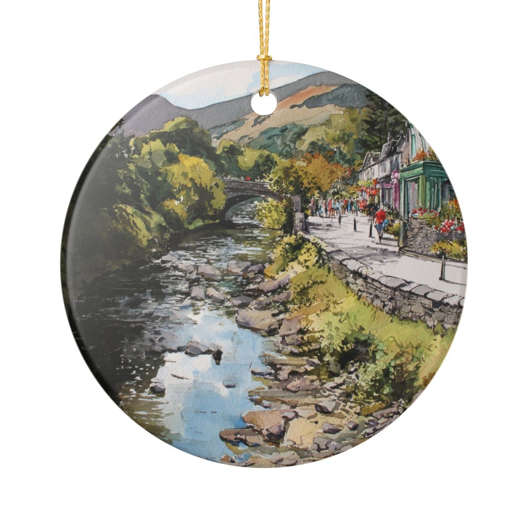 Killarney Ireland Ornament: Unique Killarney Ireland Souvenir, Killarney Ireland Xmas Decor, and Authentic Killarney Ireland Gift