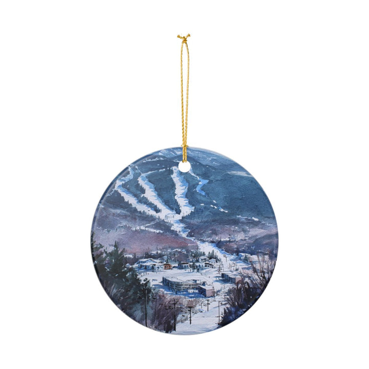 Killington Vermont Ornament: Unique Killington Souvenir, Killington Vermont Xmas Decor, and Authentic Killington Gift