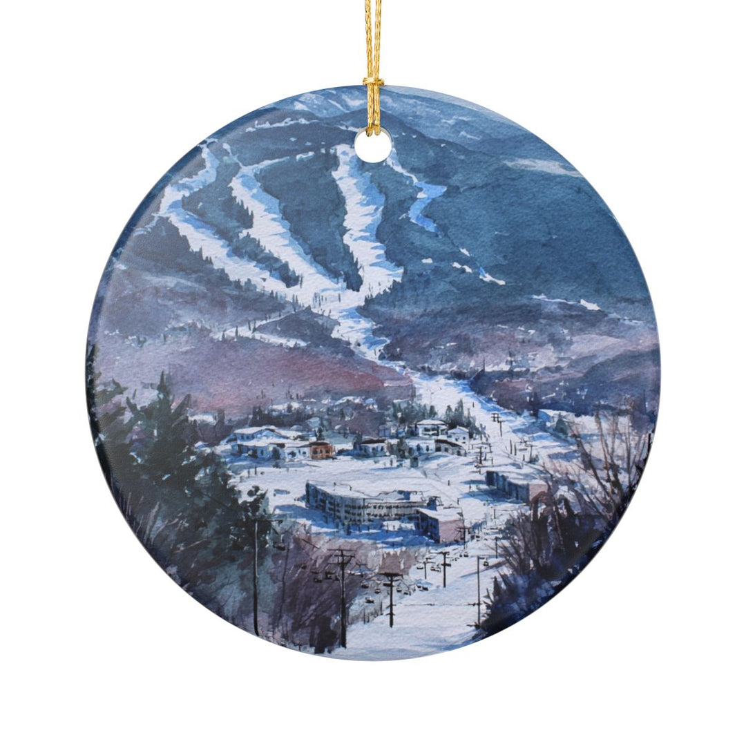 Killington Vermont Ornament: Unique Killington Souvenir, Killington Vermont Xmas Decor, and Authentic Killington Gift