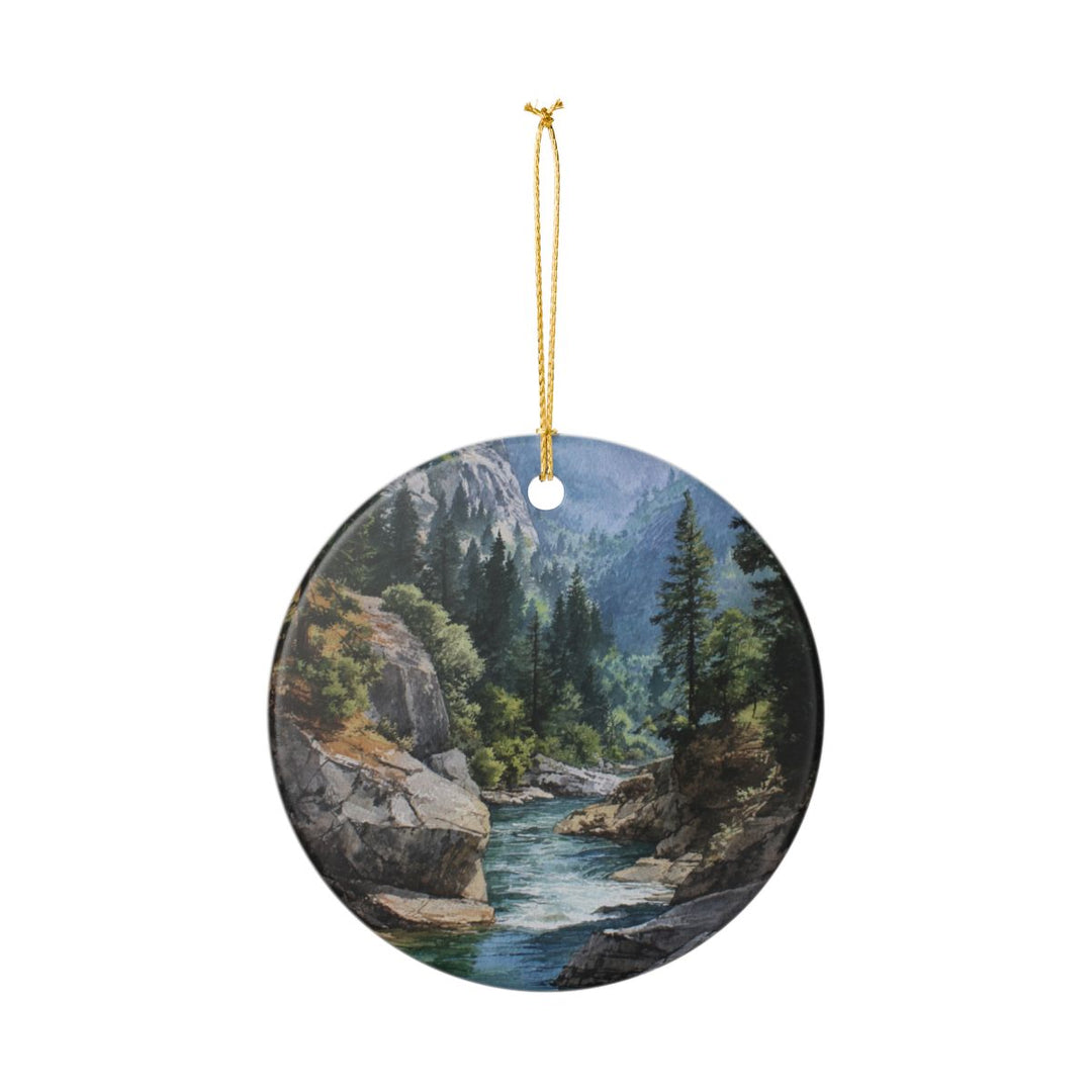Kings Canyon California USA Ornament: Unique Kings Canyon Souvenir, Kings Canyon California Xmas Decor, and Authentic Kings Canyon Gift